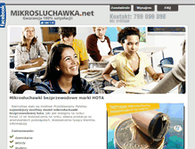 Tablet Screenshot of mikrosluchawka.net